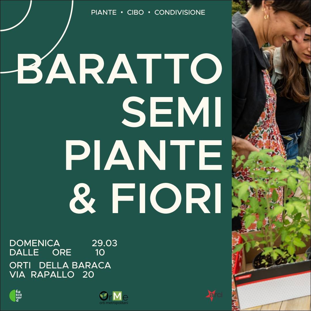 Baratto, semi, piante & fiori